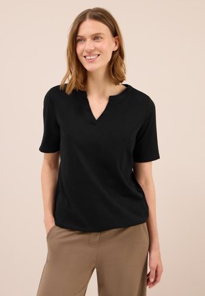LOOK - Basic T-shirt - schwarz