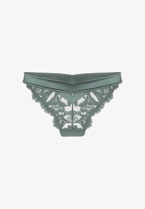 Hunkemöller, HUNKEMÖLLER GRACE HIGHLEG STRING - String-Tanga - green