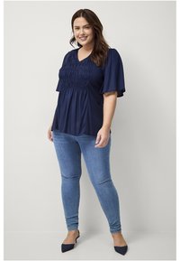 Ellos Plus collection Bluse - dunkelblau