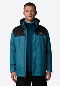 The North Face M EVOLVE II TRICLIMATE JACKET - EU - Hardshell jacket - mallard blue tnf black