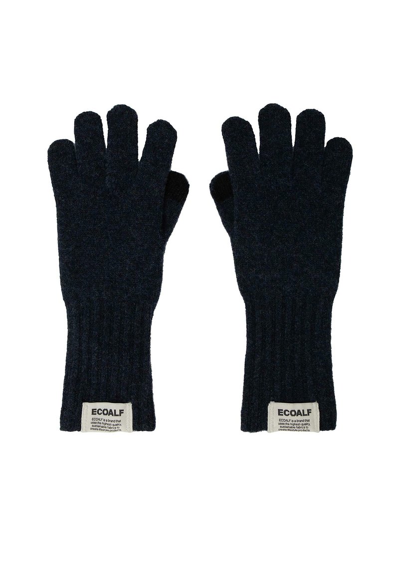 Ecoalf Fingerhandschuh dark-blue denim