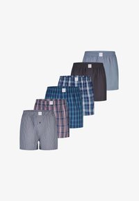 Non sélectionné, blue grey red