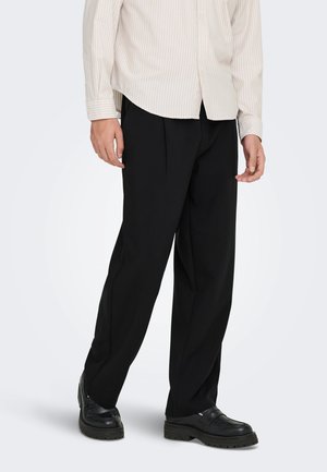 Only & Sons, ONSWILL Loose Fit - Pantalon classique - jet black