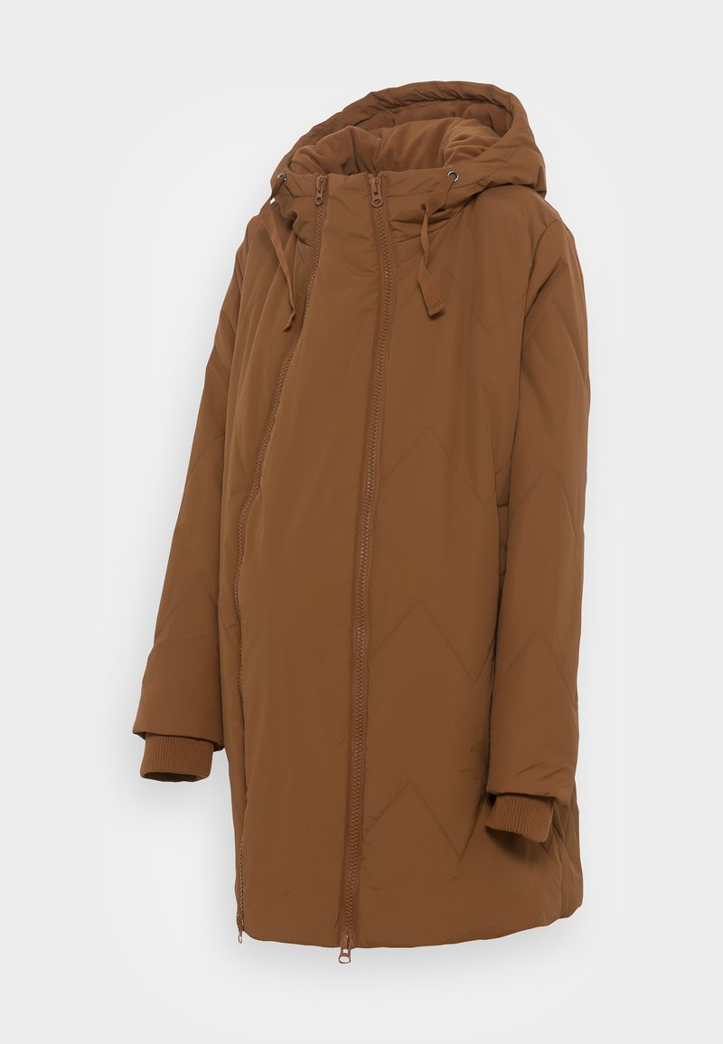 LOVE2WAIT COAT BABYCARRIER ZIGZAG Winter coat camel Zalando.ie