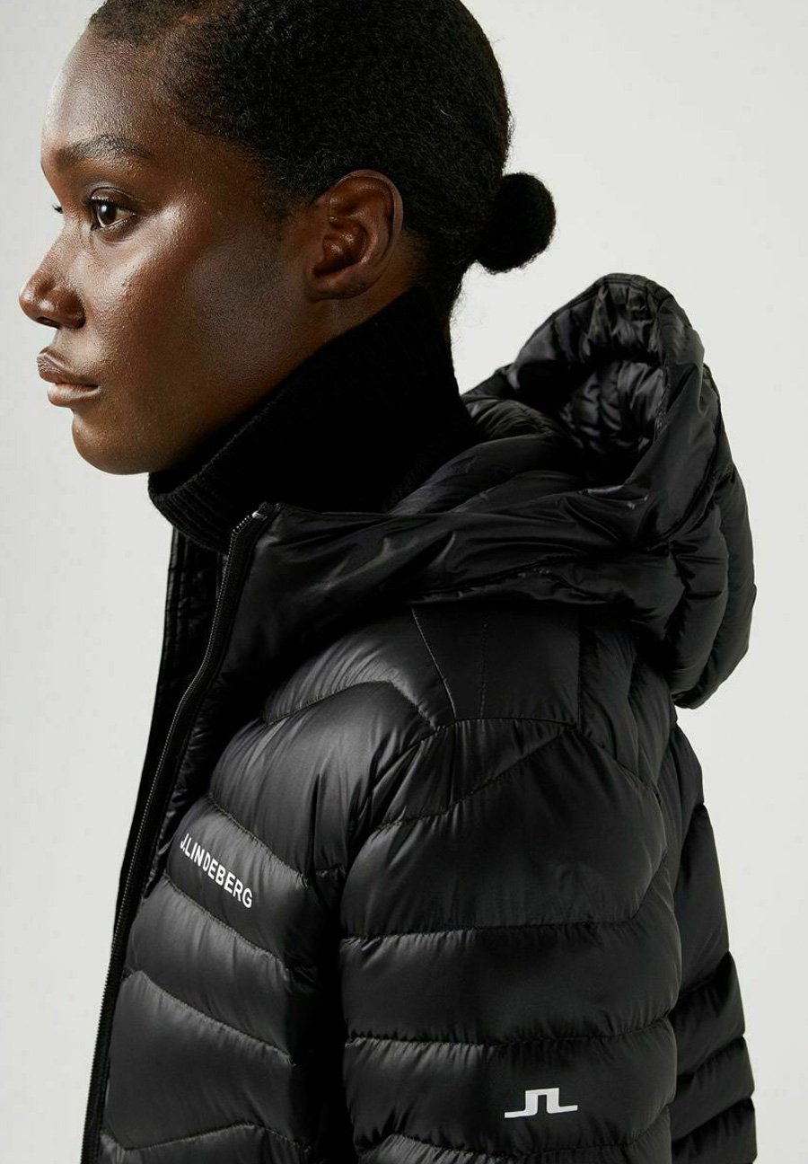 black light down jacket