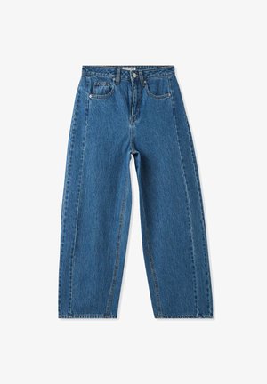 Terranova BALLOON - Jeans a zampa - blu denim medio