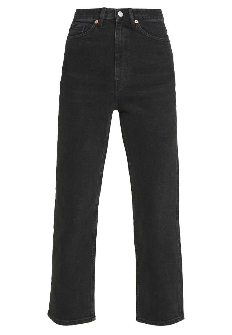 Monki Relaxed fit jeans zwart Monki Relaxed fit jeans zwart