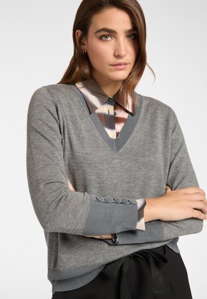 SOFT TOUCH - Striktrøje - grigio