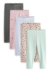 Next - 5 PACK - Leggingsit - blue cream ditsy Pienoiskuva 1