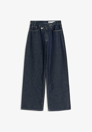 Bershka WIDE - Jeans relaxed fit - royal blue