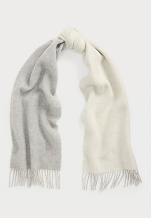 Polo Ralph Lauren FRINGE TRIM WOOL SCARF - Sall - cream/light vintage heather