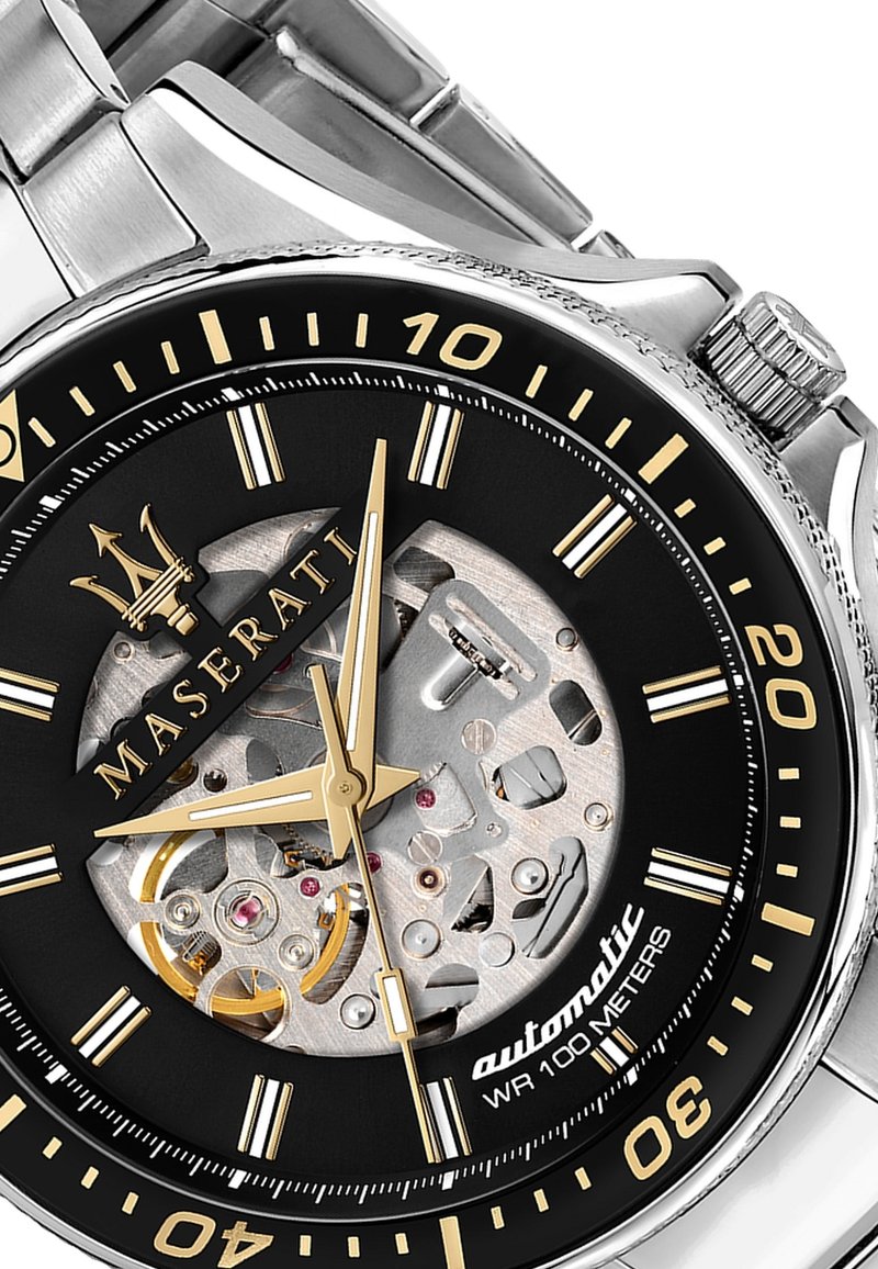 Herren Analoguhren | Maserati SFIDA KOLLEKTION Uhr silber, schwarz/silberfarben - RZ47850 Herren Analoguhren | Maserati SFIDA KOLLEKTION Uhr silber, schwarz/silberfarben - RZ47850