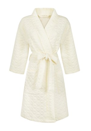 Hunkemöller, HUNKEMÖLLER QUILTED ROBE - Badjas - white