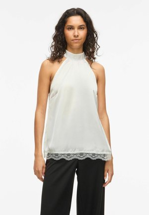 VILA Blúzka - snow white