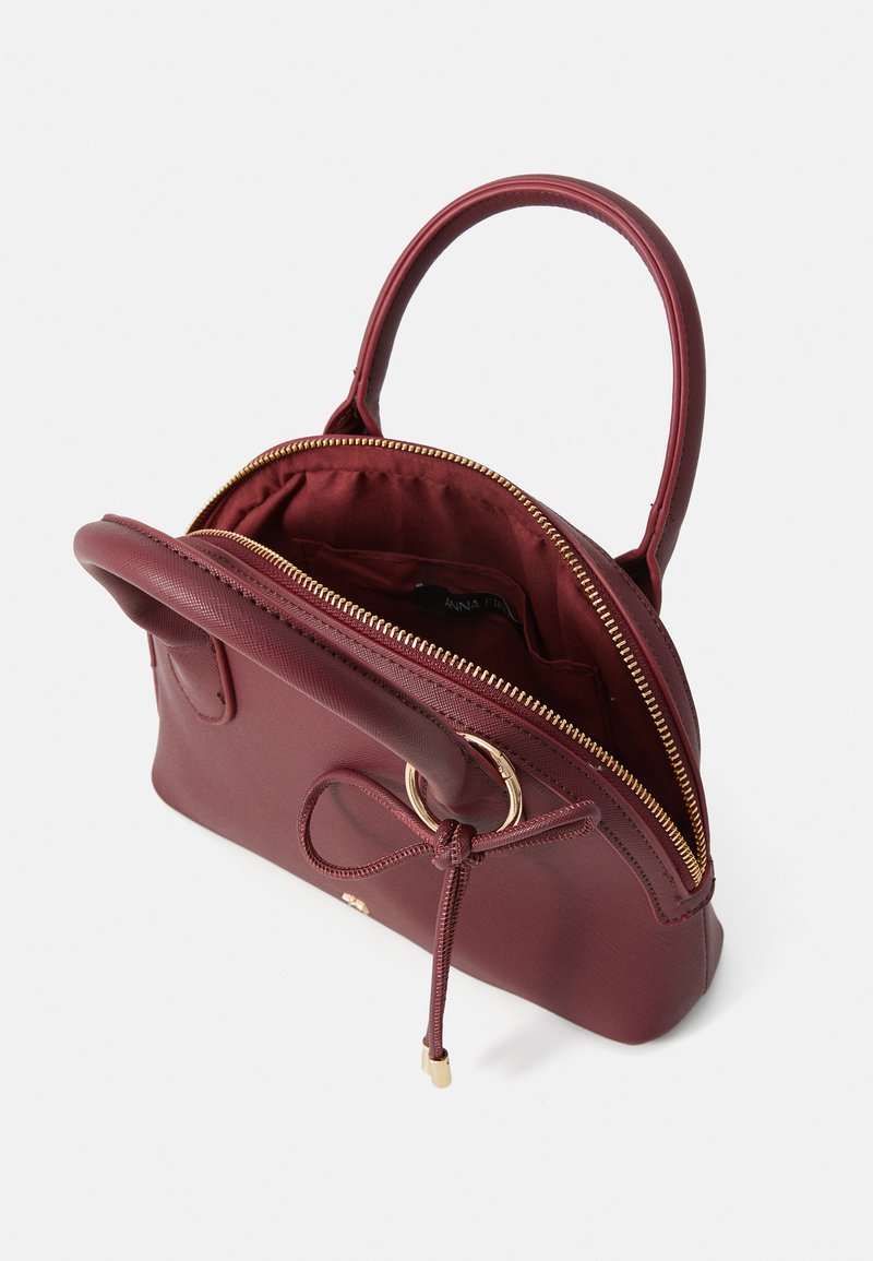 Sac à Main Femme NEXT - Taille Moyenne - Couleur Bordeaux à Motif Fleurs - Occasion Décontracté