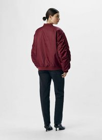 Object OVERSIZE - Bomberjakke - cabernet