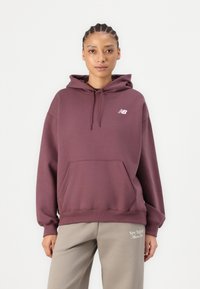 New Balance ATHLETICS CLUB  - Mikina - faded plum