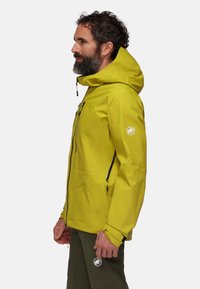 Mammut TAISS HOODED - Giacca hard shell - aura black