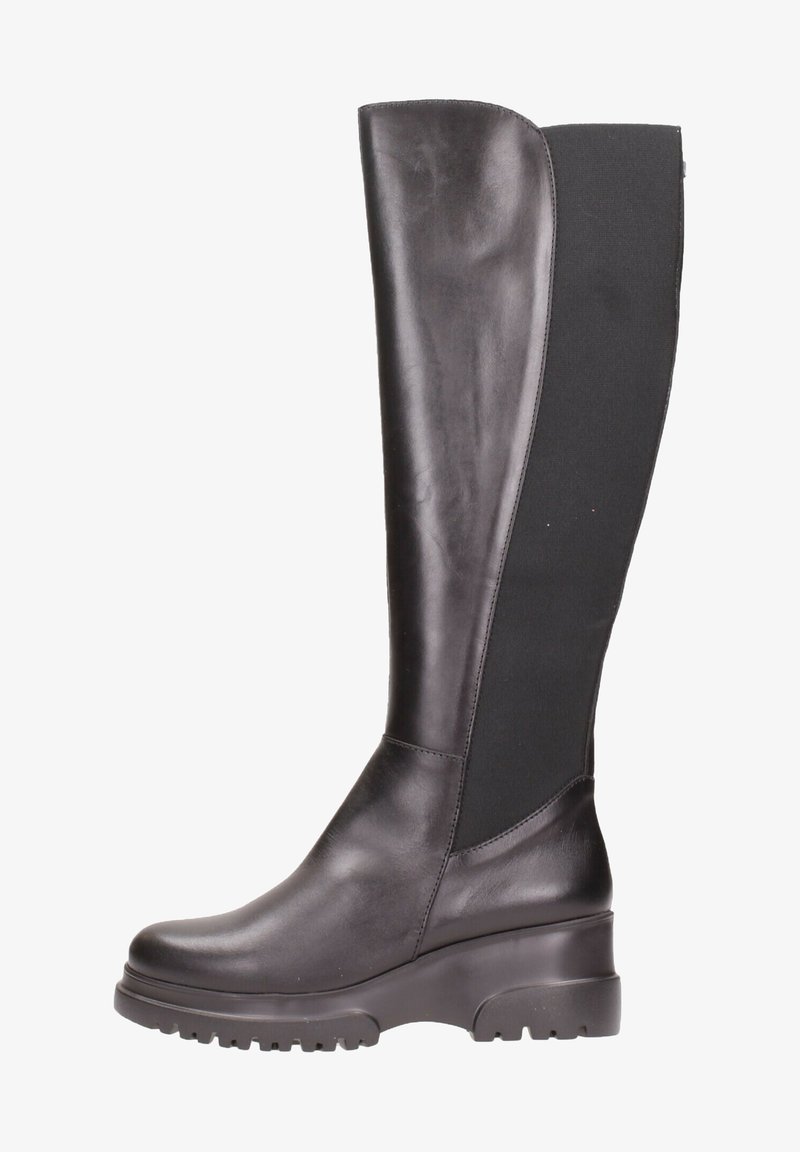 CallagHan Stivali con la zeppa - nero