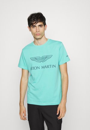LOGO TEE - Print T-shirt - hypa aqua