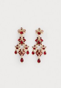 CHANDELIER - Σκουλαρίκια - gold-coloured/red/multi-coloured