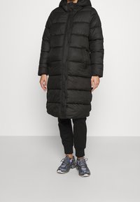 ONLY MATERNITY Zimní kabát - black