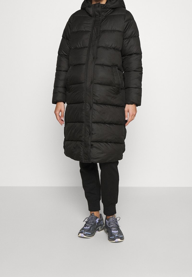ONLY MATERNITY Zimní kabát - black