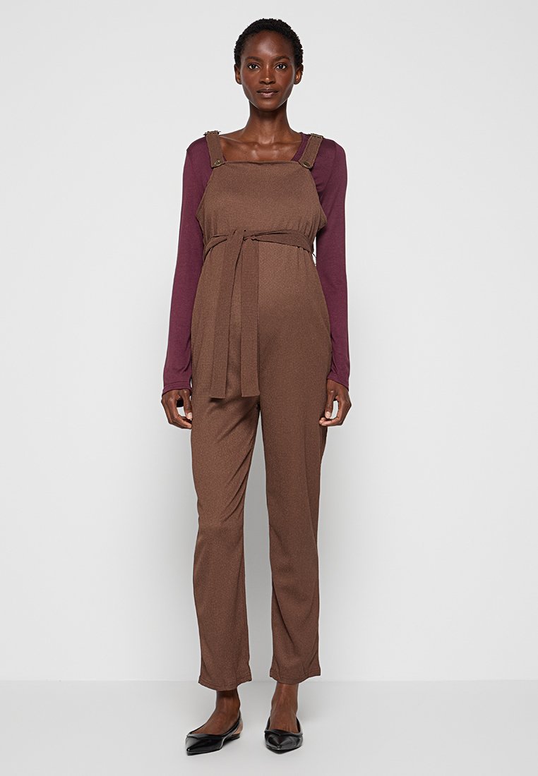 Mamalicious Tuinbroek donkerbruin Mamalicious Tuinbroek donkerbruin