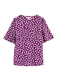 Seasalt Cornwall HERB GARDEN T-shirt print crayon spot cassis