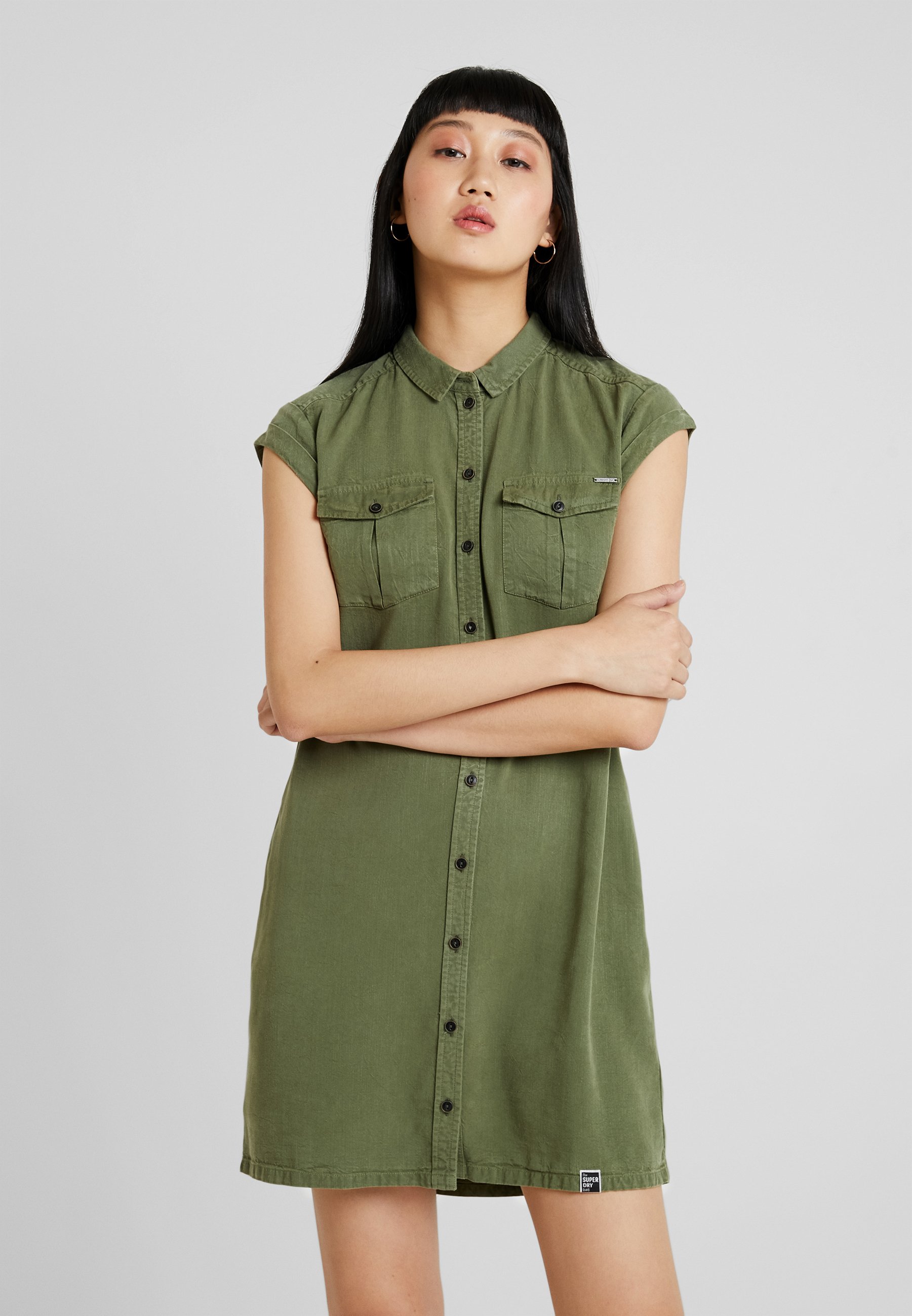 superdry nina shirt dress