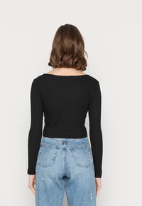 Even&Odd Camisola de manga comprida - black
