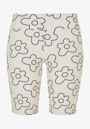 Urban Classics, HIGH WAIST AOP TECH CYCLE - Spodnie legginsy