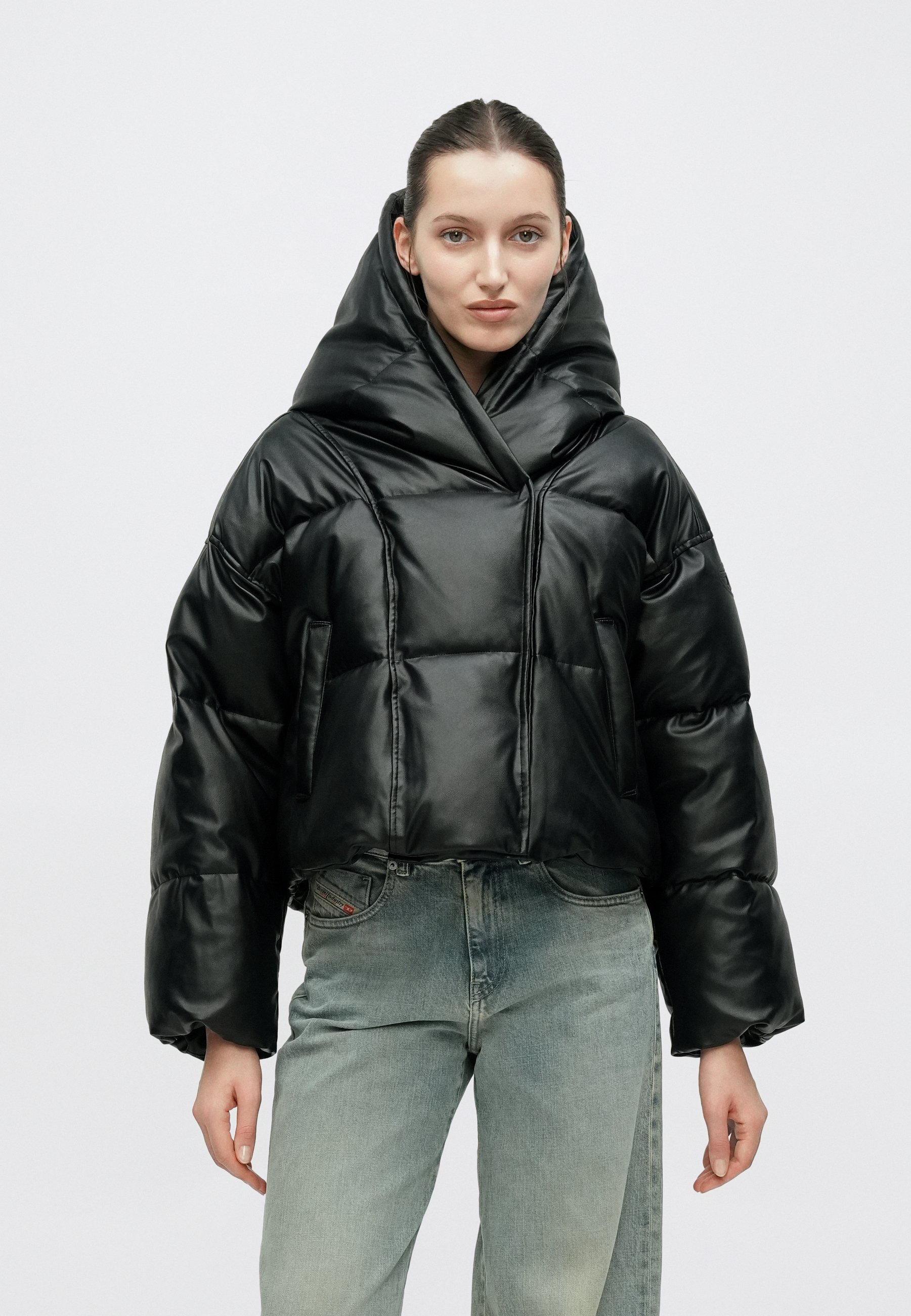 Diesel WILLEY - Winter jacket - black - Zalando.ie