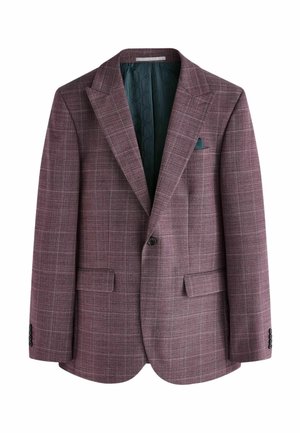 CHECK - REGULAR FIT - Anzugsakko - pink