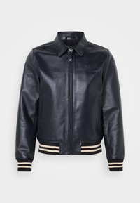 Schott STRIPE - Bomber stiliaus striukė - navy/off white