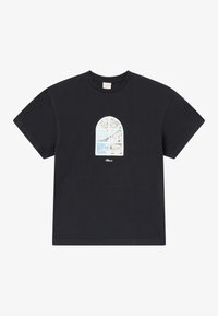 PAESAGGIO TEE UNISEX - Tričko s potlačou - black