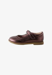 Unselected, burgundy red