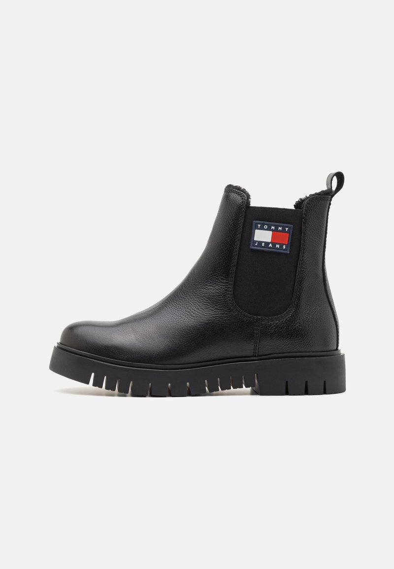Tommy Jeans CHELSEA BOOT - Botines con plataforma - black