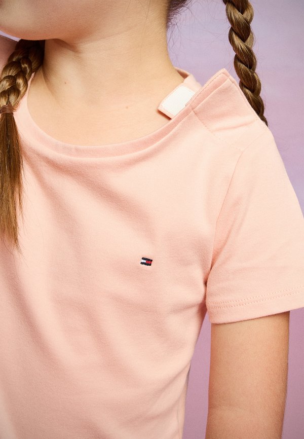 ESSENTIAL SKATER DRESS - Jersey dress - coral ice