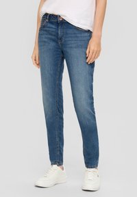 QS Slim fit jeans - blau