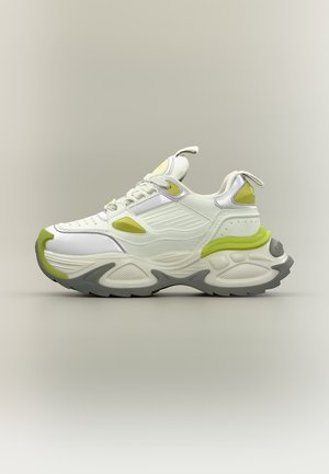 Buffalo, DRIVE - Sneakers low - white/green/silver