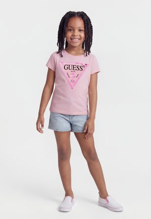 Guess CORE TODDLER KIDS GIRL  - Print T-shirt - ballet pink