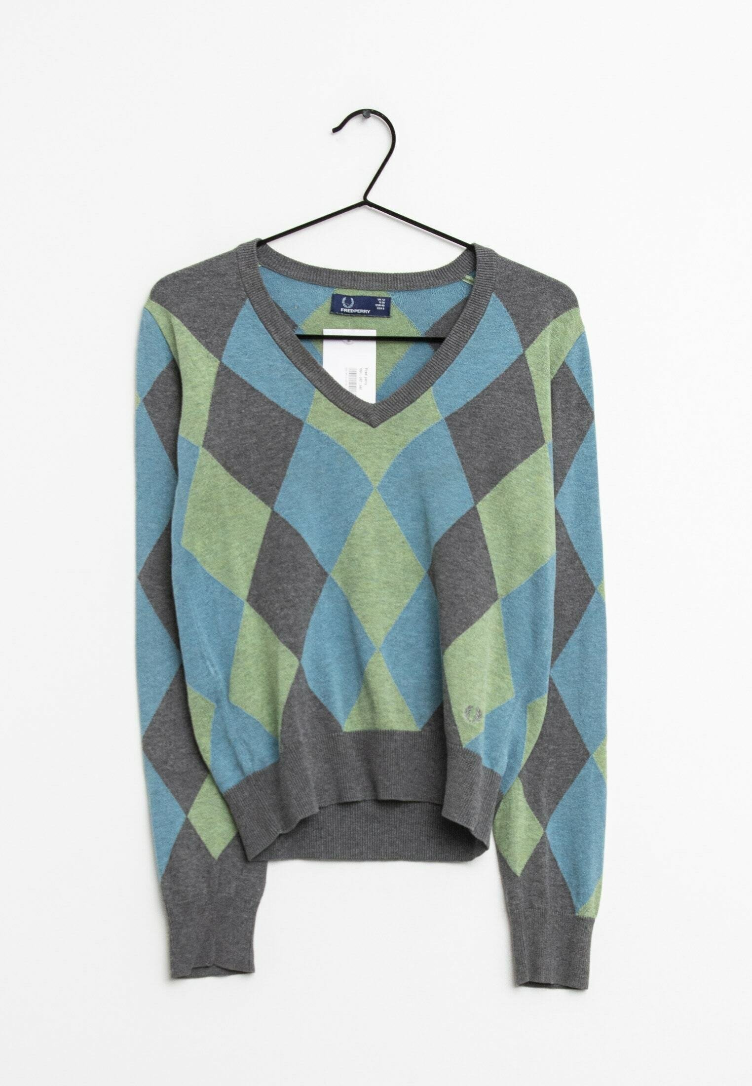 Fred Perry Jumper - grey - (Pre-owned 