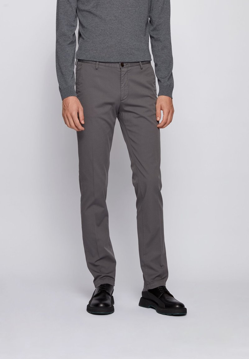 Pantalon Homme Hugo Boss - Gris Slim Stretch - Taille US 36 / IT 52 - Neuf Avec étiquettes