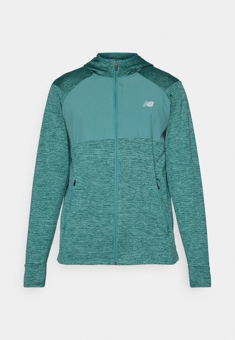 New Balance Sweater met rits turquoise New Balance Sweater met rits turquoise