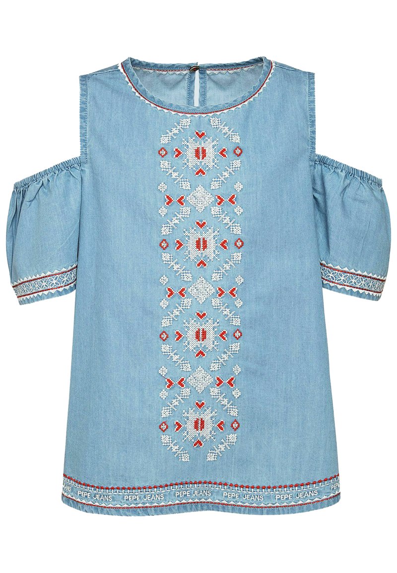 Pepe Jeans Blouse blauw denim/bluedenim