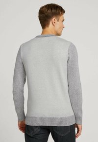 TOM TAILOR Strickpullover - grey