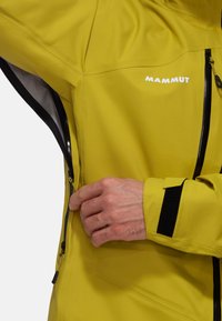 Mammut TAISS HOODED - Giacca hard shell - aura black