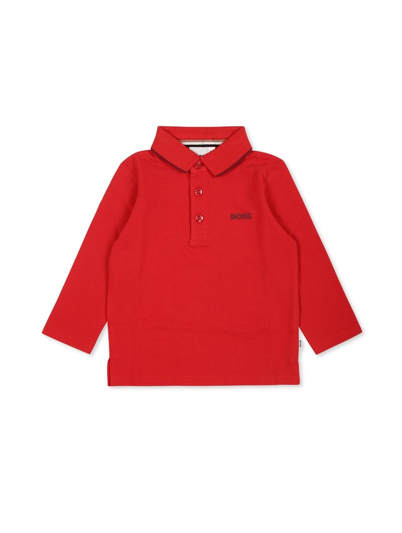 BOSS Kidswear Longsleeve rood BOSS Kidswear Longsleeve rood