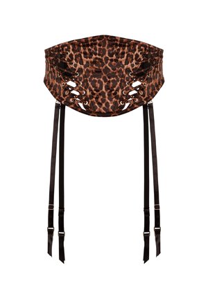 Hunkemöller, HUNKEMÖLLER WASPIE QUINN - Porte-jarretelles - brown